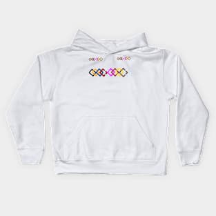 beautyful Shapes art Design Kids Hoodie